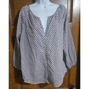 GAP Factory Boho Popover Top